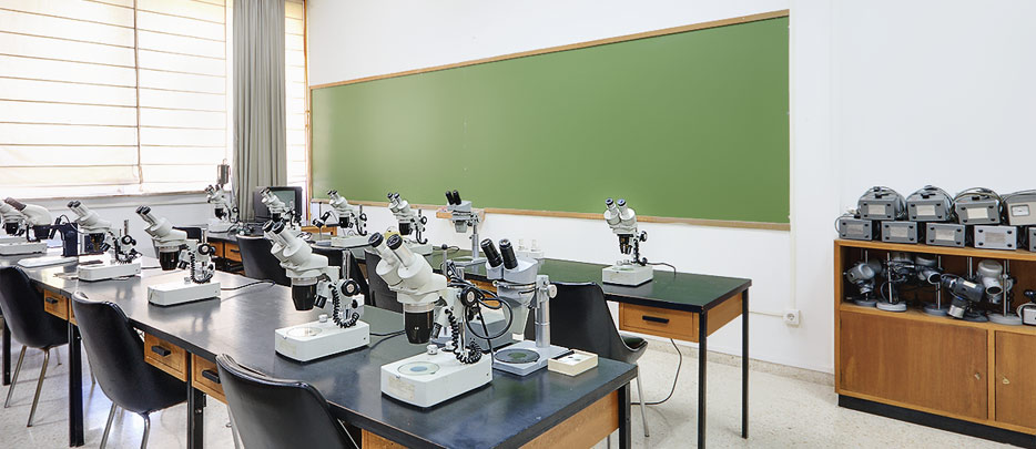 Laboratorio de micropaleontología